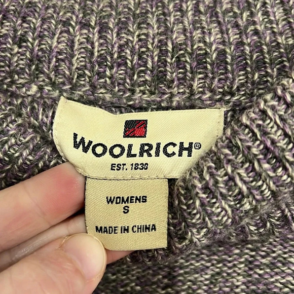 Woolrich Cowl Neck Patterned Sweater - Picture 2 of 4